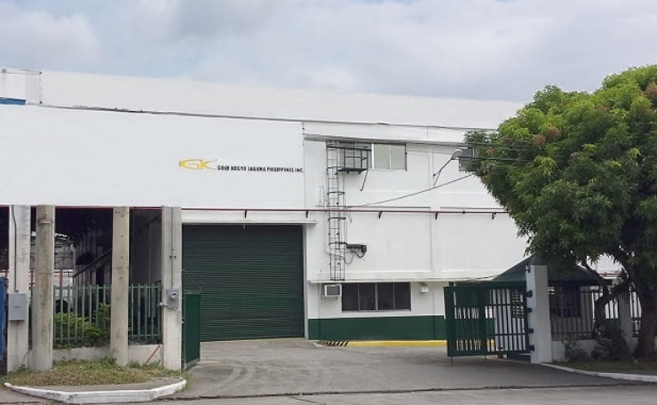 ゴールド工業ラグーナフィリピン社