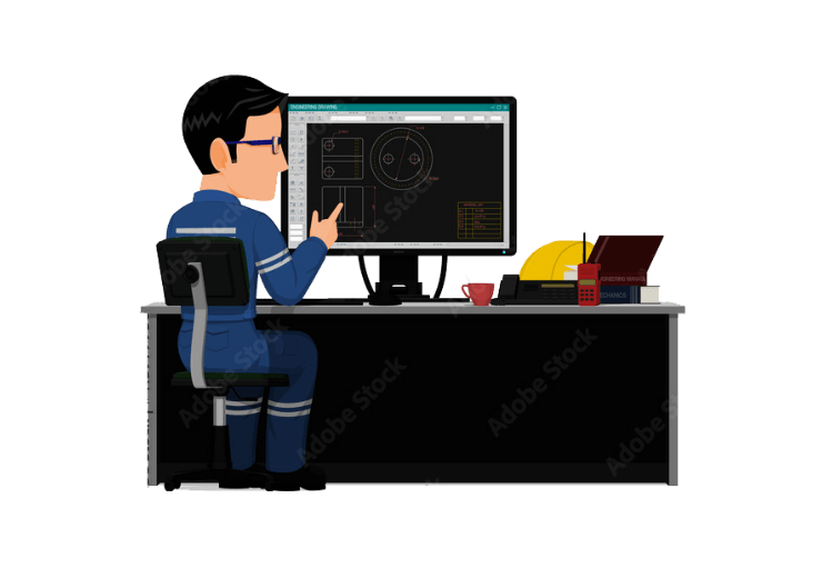 リールの製品設計イメージ